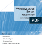 Active Directory Adminw2k8 - Ad