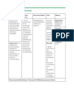 Business Case Example