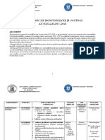 Grafic de Monitorizare Si Control