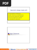 3 Sight Distances