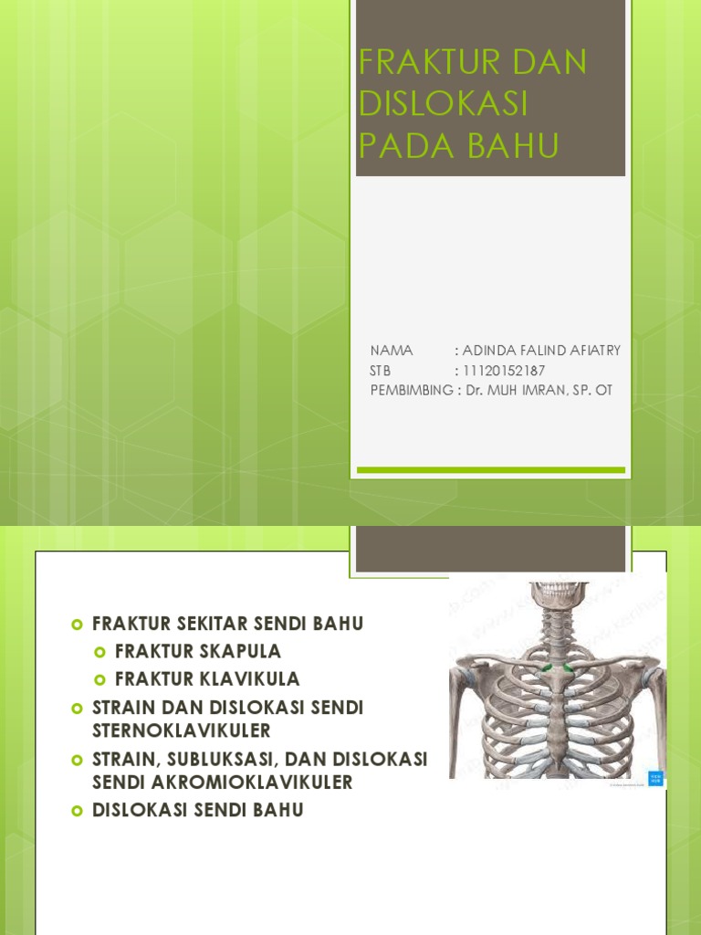 Fraktur Dan Dislokasi Pada Bahu