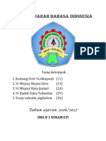 Tugas Sejarah Bahasa Indoensia