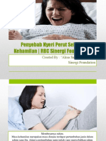 Penyebab Nyeri Perut Selama Kehamilan - RBC Sinergi Foundation