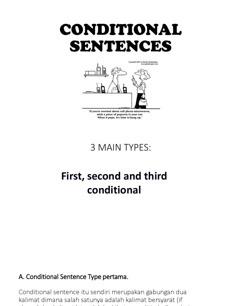 Contoh Kalimat Conditional Type 1 | PDF