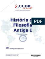 Historia Da Filosofia Antiga i