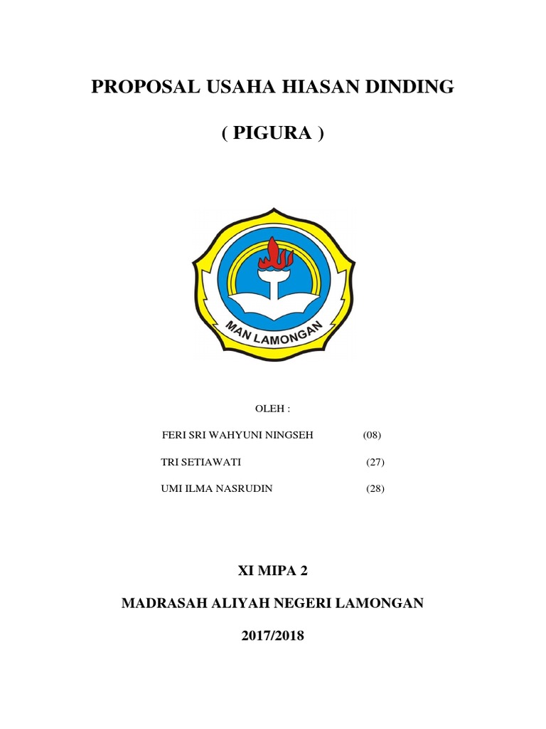 Contoh Proposal Usaha Kerudung Muslimah