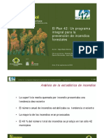 El Plan 42: Un Programa Integral para La Prevención de Incendios Forestales