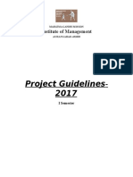 I Sem Project Guidelines 2017-Final