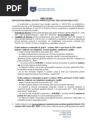 Preciz Insc Grade Didactice