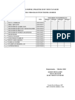 Jadwal Berita Acara