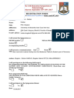 Registration Form SPR 2017