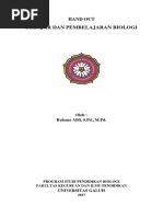 Download Hand Out Belajar Pembelajaran Biologi by Afifi Ruhana SN360759010 doc pdf