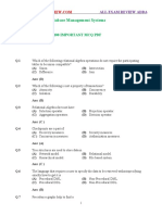 Dbms MCQ 100