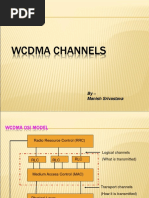 Wcdma Channels: by - Manish Srivastava