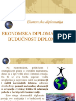 10_Ekonomska Diplomatija Kao Buducnost Diplomatije