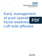 Management of Weakness