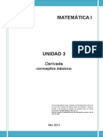 DERIVADA - Apunte 2013 - Matemática I