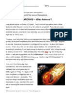 Lesson Space Apophis PDF