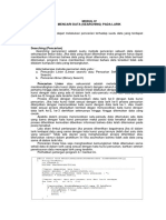 MODUL 4 Mencari Data Dalam Larik