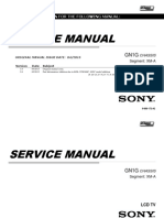 KDL w800c Service Manual