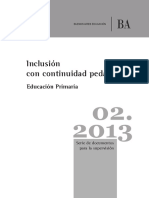 Doc Inclunsión Con Continuidad Pedagógica