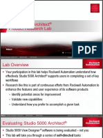 Rockwell Automation TechED 2017 - TS11 - Studio 5000 Architect Product Research Lab
