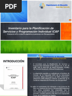 Fundamentos del ICAP en Chile | PDF | Discapacidad intelectual | Evaluación