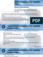 Types of Communication in The Maritime Mobile Service