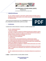 Resumo de Petição Inicial e Pedido PDF