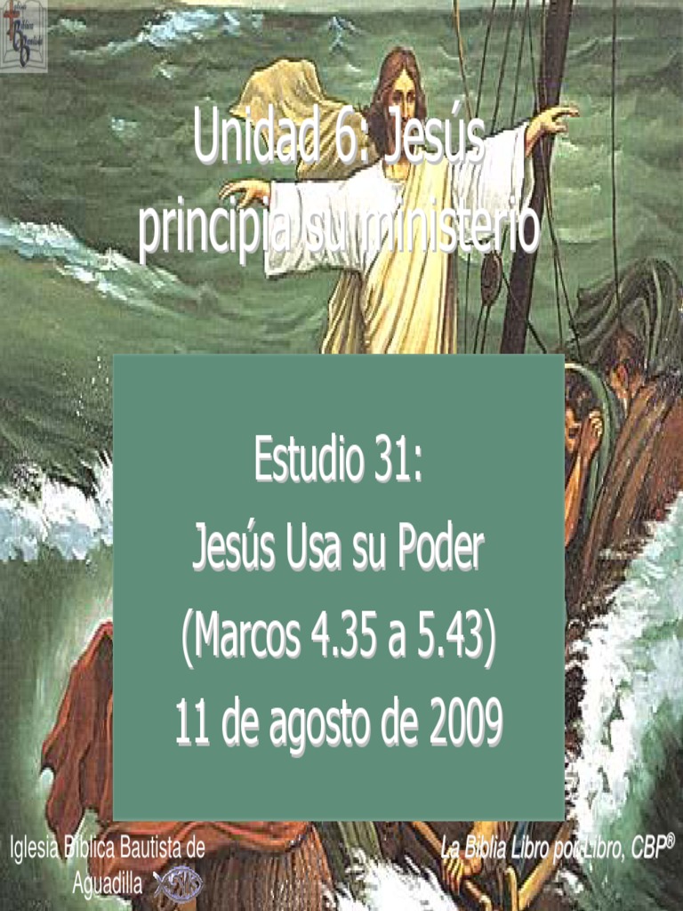 31 Jesus Usa Su Poder | PDF | Demonios | Jesús