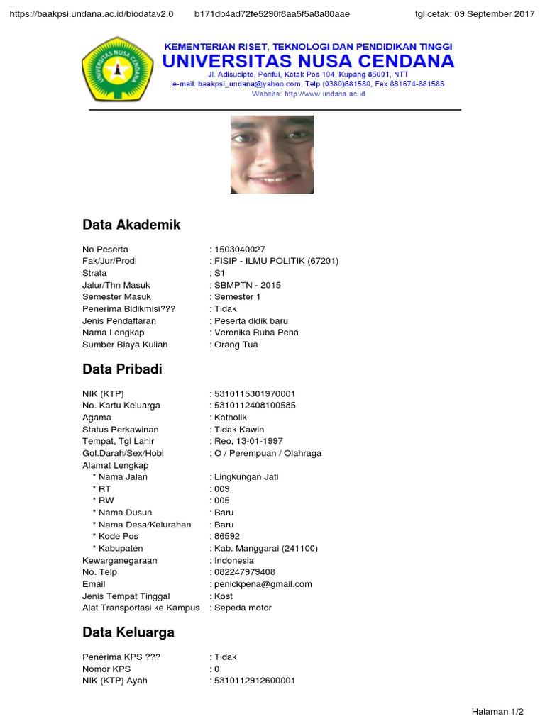 Khs Online Undana Cara Golden