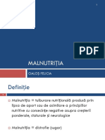 Malnutriția