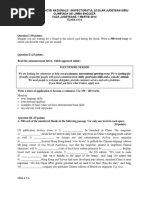 2014 Engleza Judeteana Sibiu Clasa A Xa Sectiunea A Subiectebarem PDF