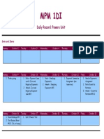 Mpm1di - DR - Unit 3 Powers