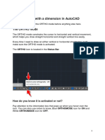 Drawing a line with a dimension in AutoCAD.docx