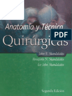 Anatomía y Técnica Quirúrgicas Skandalakis PDF