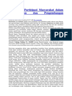 Pentingnya Partisipasi Masyarakat Dalam Pembangunan Dan Pengembangan Pariwisata