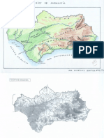 Mapas Fisico de Andalicia