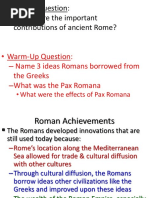 Roman Achievements