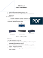 Konfigurasi Router 1