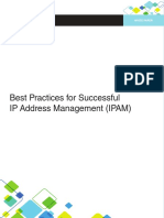 Infoblox White Paper Best Practices For Sucessful Ip Address Management