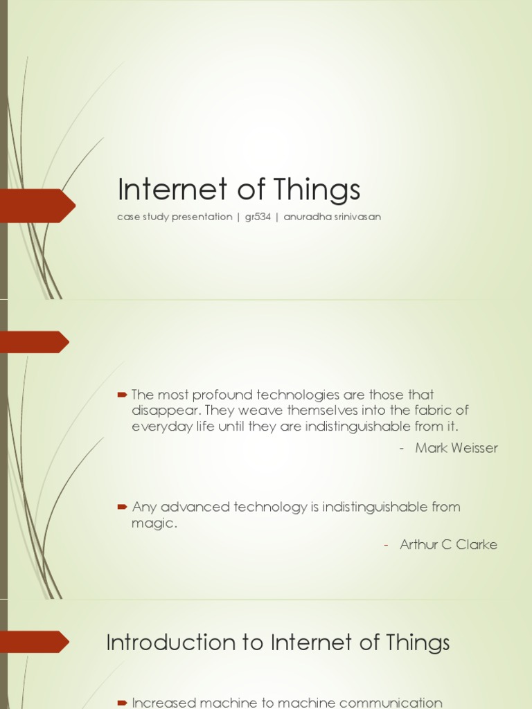 Understanding the Internet of Things | PDF | Internet Of Things ...