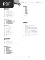 Tests Answer Key Unit 5 Test A : Grammar