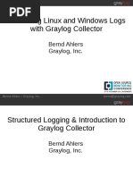 Monitoring Linux and Windows Logs With The Graylog Collector-Bernd Ahlers