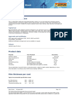 Technical Data Sheet for Glass Flake Coating