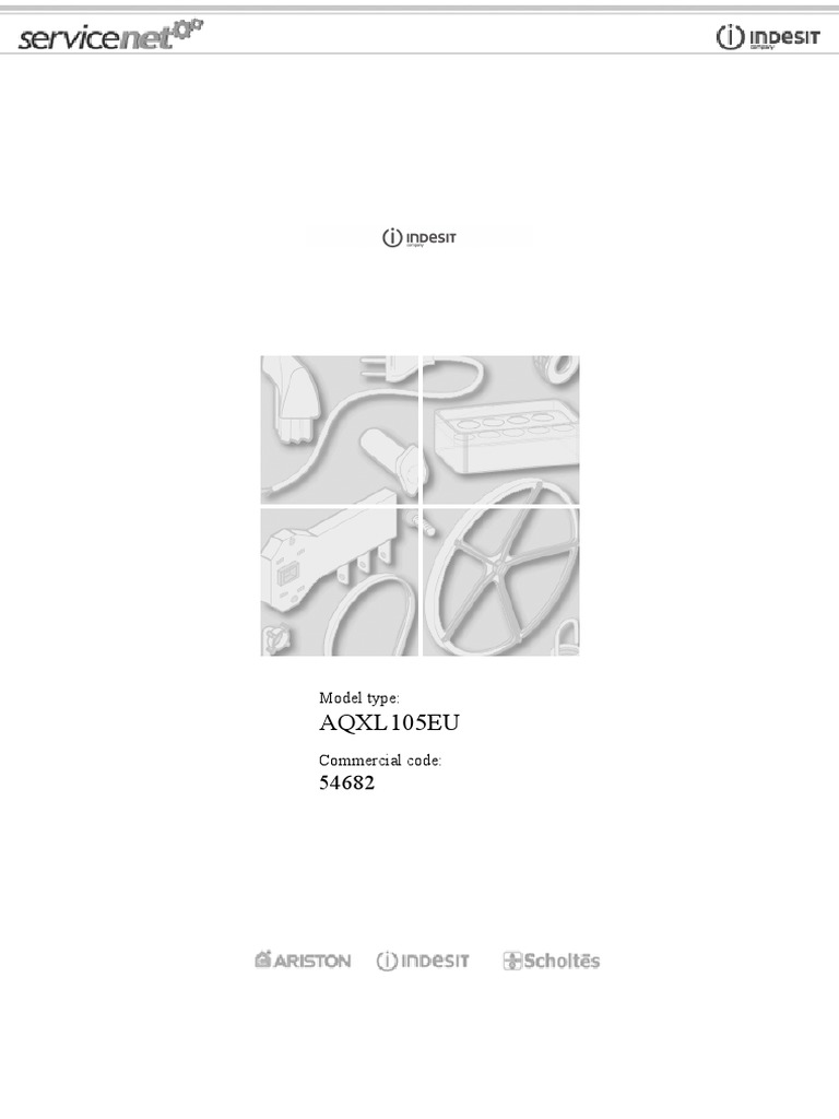 Indesit Hotpoint-Ariston Aqxl105eu | PDF | Electrical Connector.