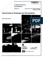 Training Course in Geotechnical and Foundation Engineering - Geotechnical Earthquake Engineering - Reference Manual