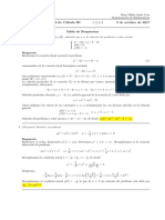 Corrección primer parcial Cálculo III (Ecuaciones diferenciales), tarde,  2 de octubre de 2017