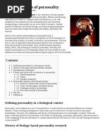 Biological Basis of Personality PDF