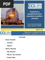 Cesar Penaranda - Coyuntura y Perspectivas de La EconomiÂ-A Mundial y Nacional